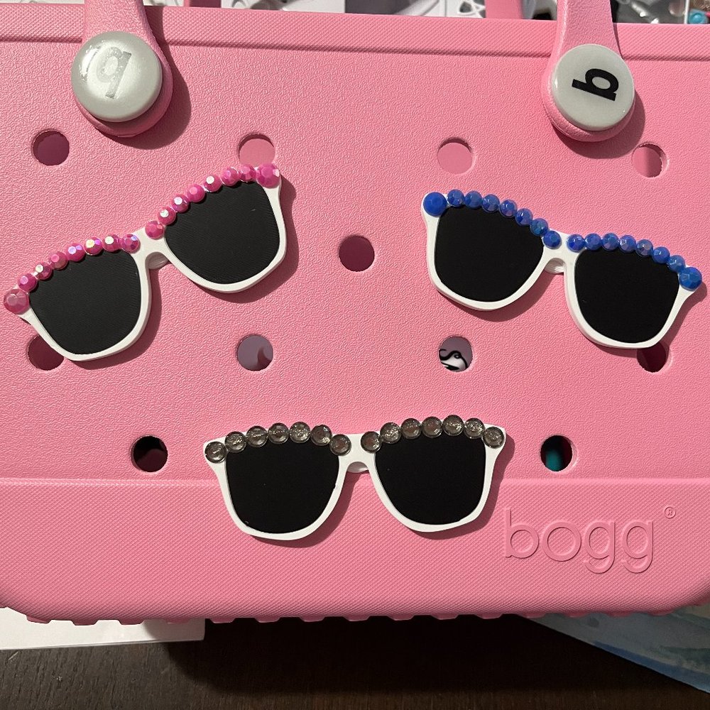 Rhinestone Sunglasses Bogg Bit-Sunglasses Bogg Charm-New!